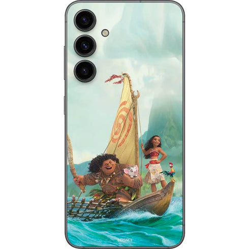 Disney Moana and Maui Set Sail Galaxy S23 FE Skin