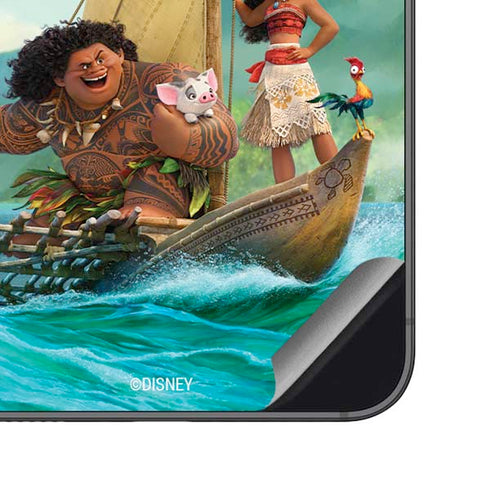 Disney Moana and Maui Set Sail Galaxy S23 FE Skin