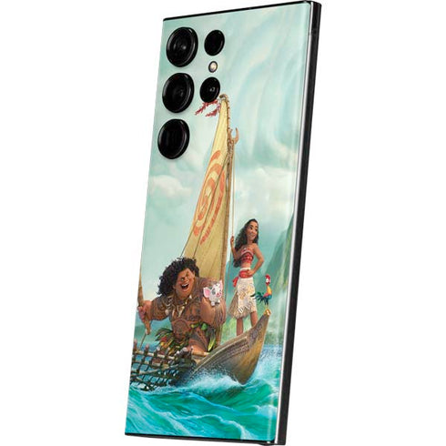 Disney Moana and Maui Set Sail Galaxy S23 Ultra Skin