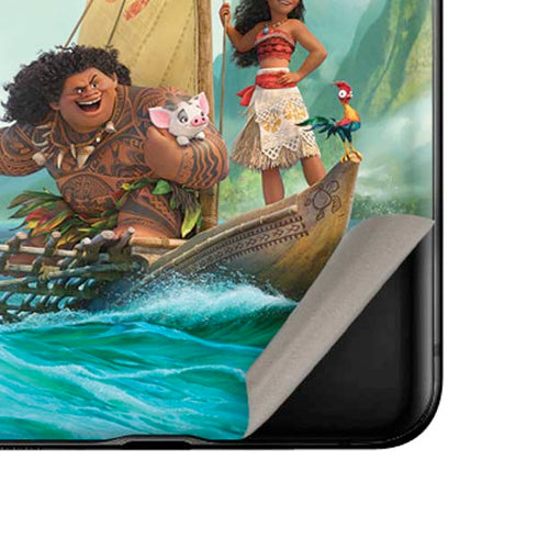 Disney Moana and Maui Set Sail Galaxy Z Flip Skin