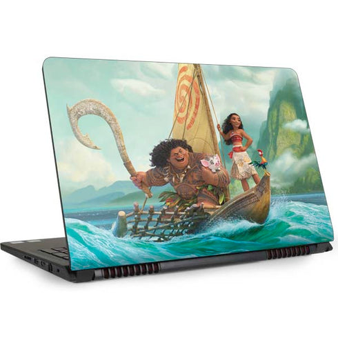 Disney Moana and Maui Set Sail Dell Inspiron Skin