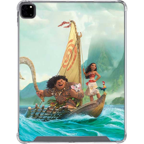 Disney Moana and Maui Set Sail iPad Pro 12.9in (2020) Clear Case