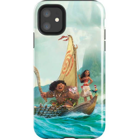 Disney Moana and Maui Set Sail iPhone 11 Impact Case