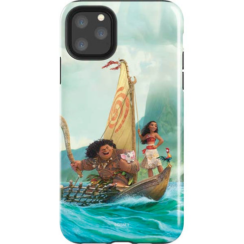 Disney Moana and Maui Set Sail iPhone 11 Pro Max Impact Case