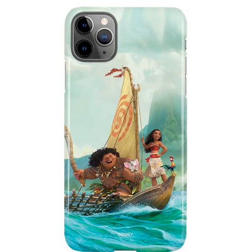 Disney Moana and Maui Set Sail iPhone 11 Pro Max Lite Case