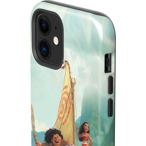 Disney Moana and Maui Set Sail iPhone 12 Impact Case