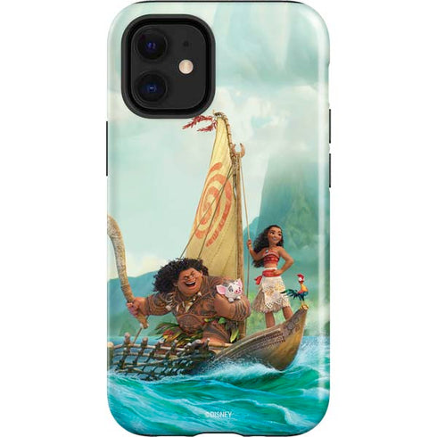 Disney Moana and Maui Set Sail iPhone 12 Mini Impact Case