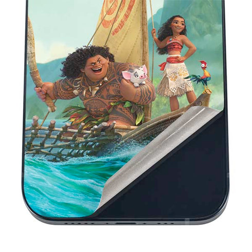Disney Moana and Maui Set Sail iPhone 12 Skin