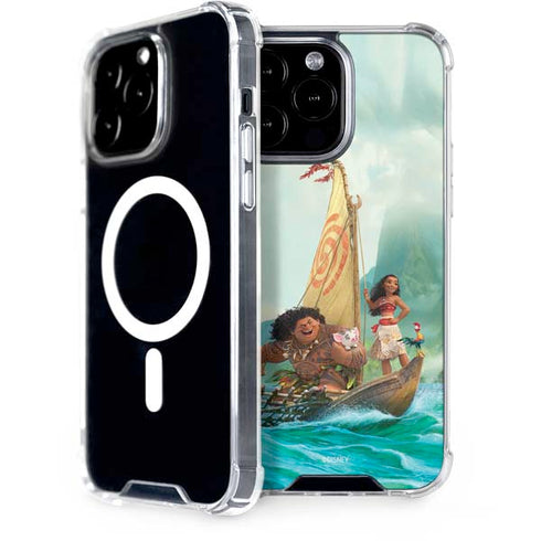 Disney Moana and Maui Set Sail iPhone 13 Pro Max MagSafe Case