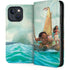 Disney Moana and Maui Set Sail iPhone 14 Plus Folio Case