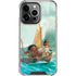 Disney Moana and Maui Set Sail iPhone 15 Pro Clear Case