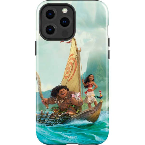 Disney Moana and Maui Set Sail iPhone 15 Pro Max Impact Case
