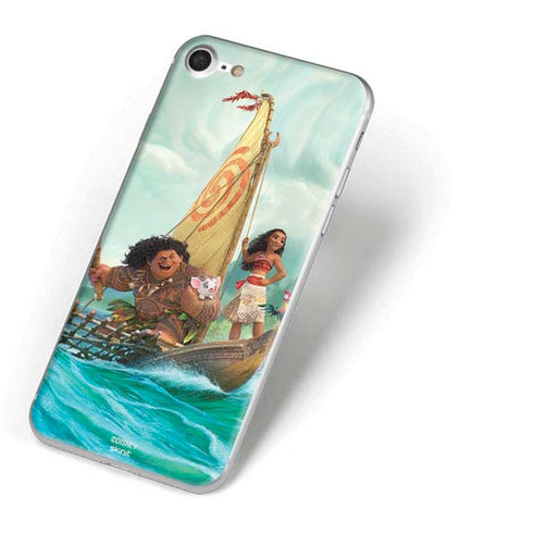 Disney Moana and Maui Set Sail iPhone 8 Skin