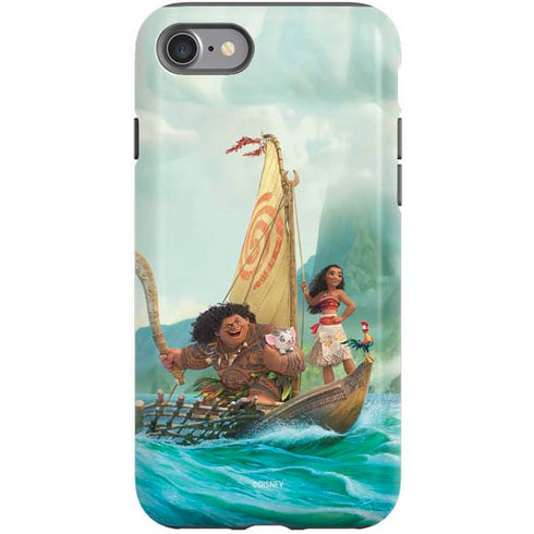 Disney Moana and Maui Set Sail iPhone SE (2nd & 3rd Gen) Pro Case