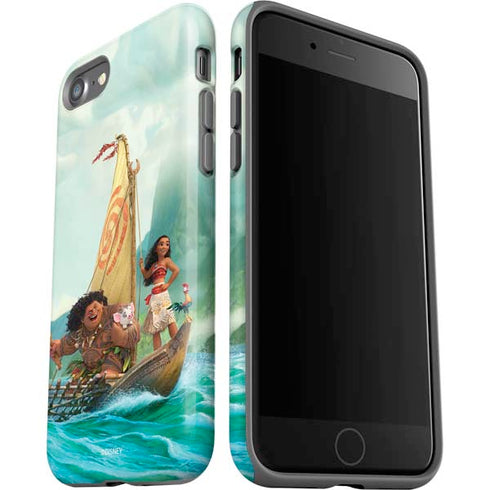 Disney Moana and Maui Set Sail iPhone SE (2nd & 3rd Gen) Pro Case