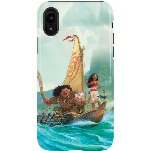 Disney Moana and Maui Set Sail iPhone XR Pro Case