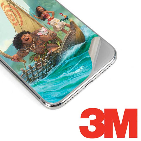 Disney Moana and Maui Set Sail iPhone XS Skin