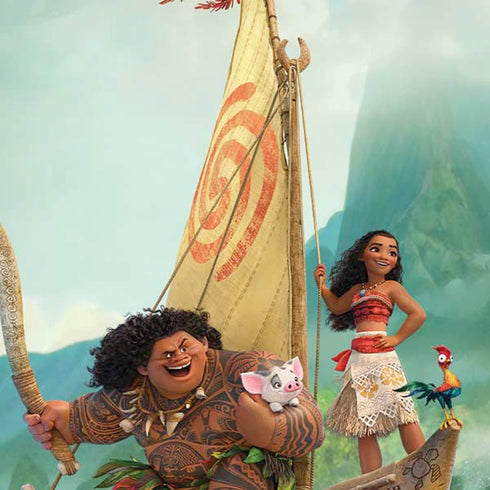 Disney Moana and Maui Set Sail iPhone XS Skin