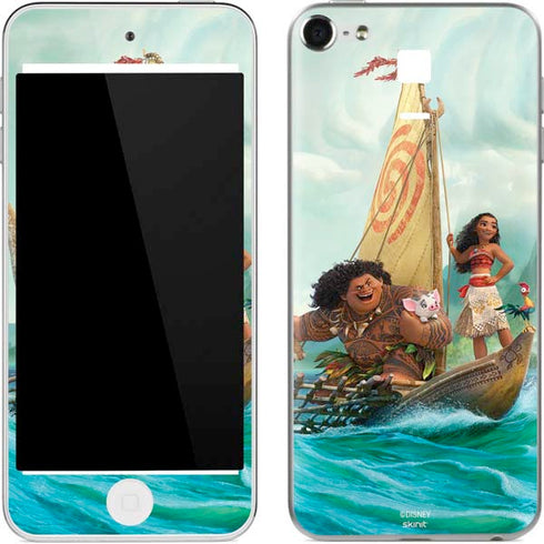Disney Moana and Maui Set Sail Apple iPod Skin