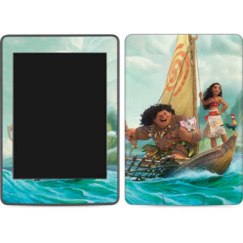 Disney Moana and Maui Set Sail Amazon Kindle Skin