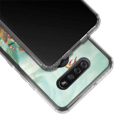 Disney Moana and Maui Set Sail LG K51/Q51 Clear Case