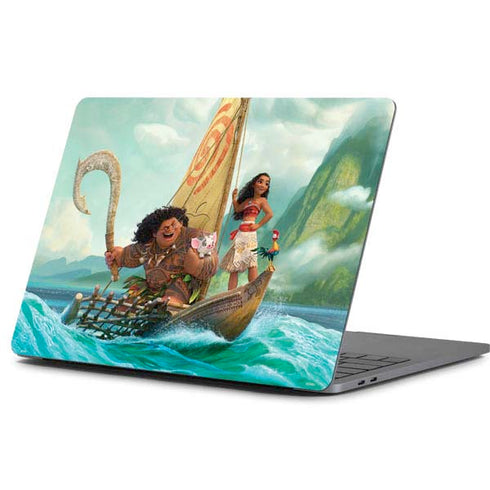 Disney Moana and Maui Set Sail Apple MacBook Pro 13-inch Skin