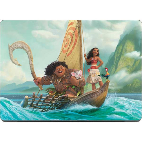 Disney Princess Moana and Maui Set Sail MacBook Pro 14in (2021-24) Skin