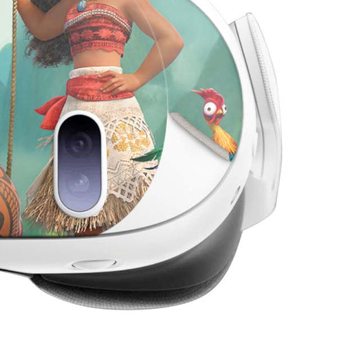 Disney Moana and Maui Set Sail Meta Quest 3 Skin