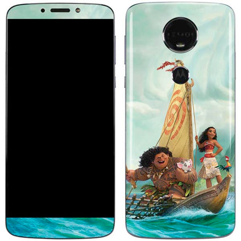 Disney Moana and Maui Set Sail Moto E5 Plus Skin