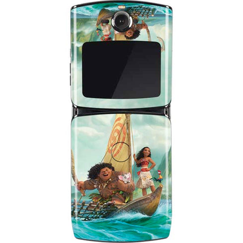 Disney Moana and Maui Set Sail Motorola RAZR Skin
