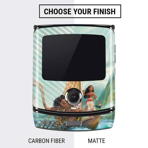 Disney Moana and Maui Set Sail Motorola RAZR Skin