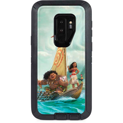 Disney Moana and Maui Set Sail Otterbox Defender Galaxy Skin
