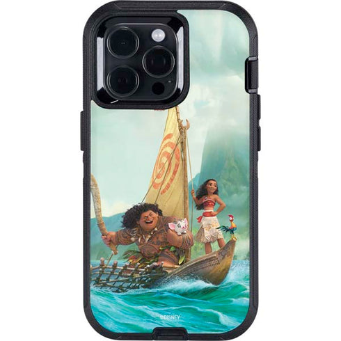 Disney Moana and Maui Set Sail Otterbox Defender iPhone Skin