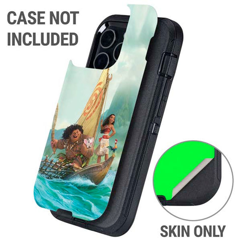 Disney Moana and Maui Set Sail Otterbox Defender iPhone Skin