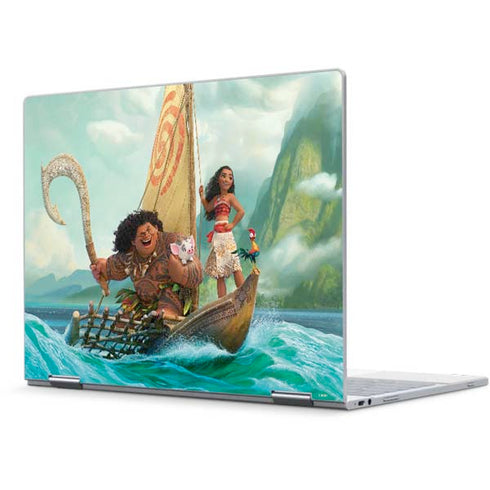 Disney Moana and Maui Set Sail Pixelbook Skin