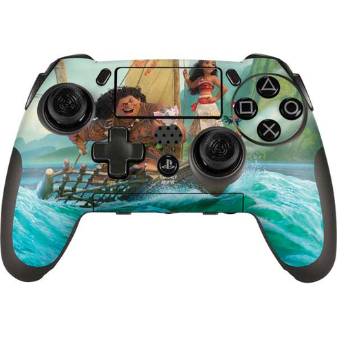 Disney Moana and Maui Set Sail PlayStation Scuf Vantage 2 Controller Skin