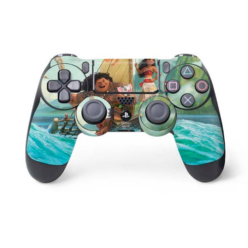 Disney Moana and Maui Set Sail PS4 Controller Skin