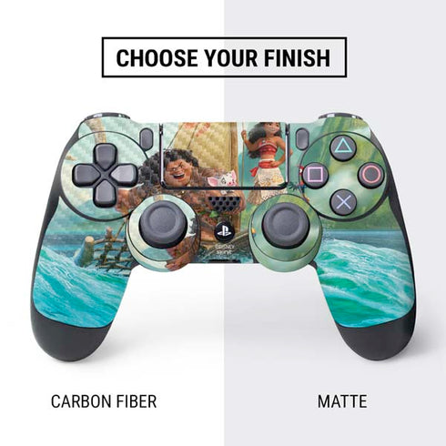 Disney Moana and Maui Set Sail PS4 Controller Skin