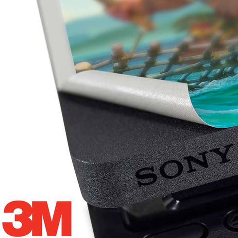Disney Moana and Maui Set Sail PS4 Slim Skin
