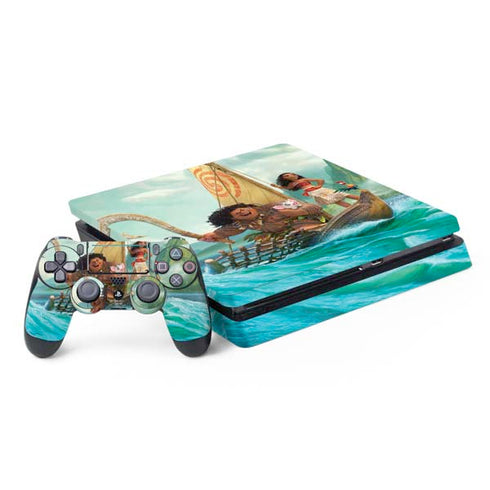 Disney Moana and Maui Set Sail PS4 Slim Bundle Skin