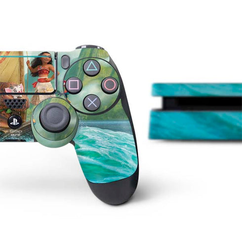 Disney Moana and Maui Set Sail PS4 Slim Bundle Skin