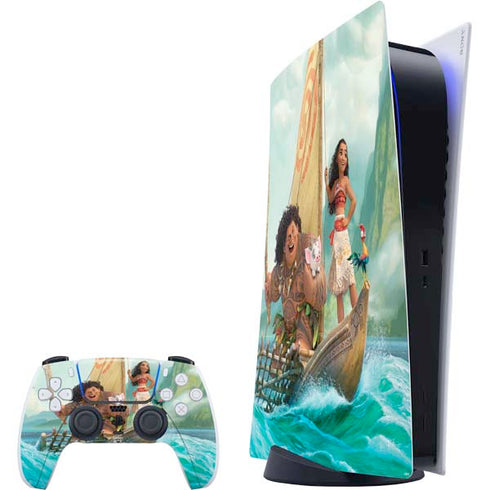 Disney Moana and Maui Set Sail PS5 Digital Edition Bundle Skin