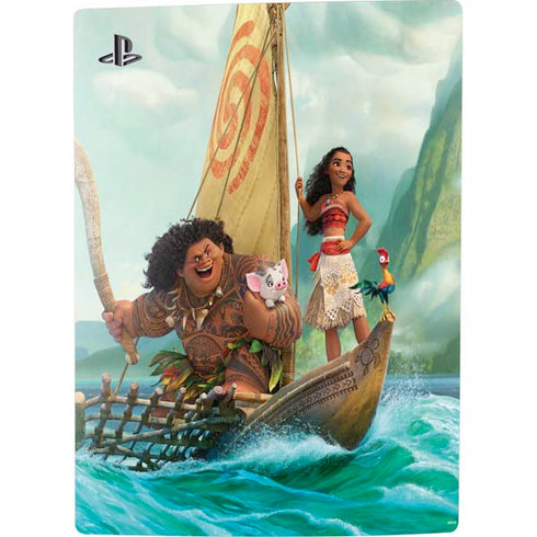 Disney Moana and Maui Set Sail PS5 Digital Edition Bundle Skin