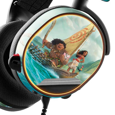 Disney Moana and Maui Set Sail SteelSeries Arctis 3 Skin
