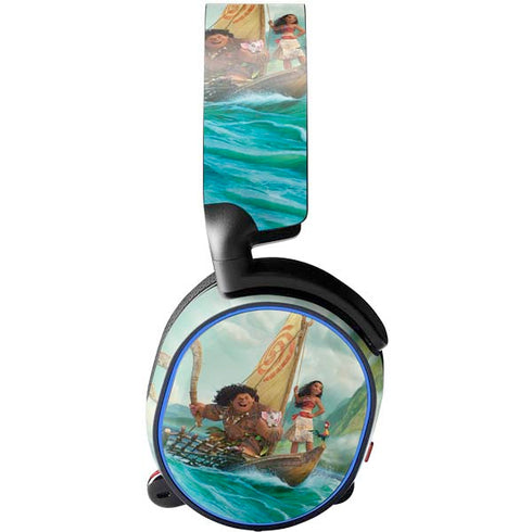 Disney Moana and Maui Set Sail SteelSeries Arctis 5 Skin