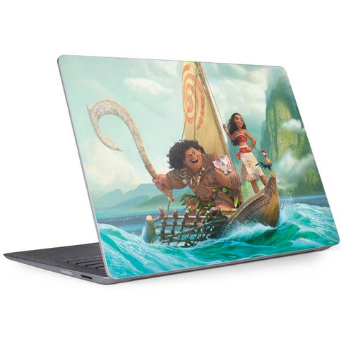 Disney Moana and Maui Set Sail Surface Laptop 2 Skin