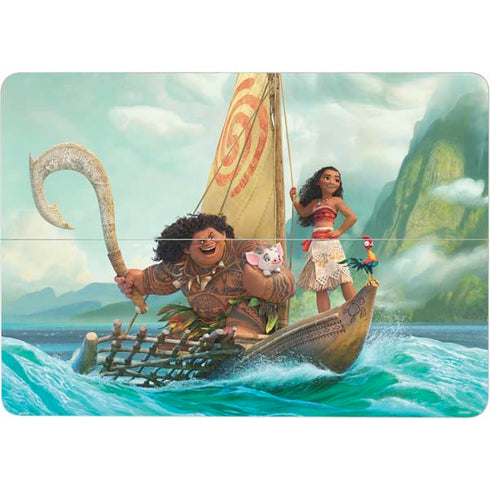 Disney Moana and Maui Set Sail Surface Laptop Studio Skin