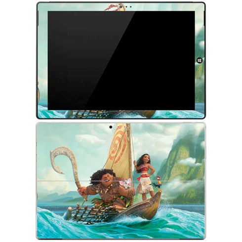 Disney Moana and Maui Set Sail Surface Pro 3 Skin