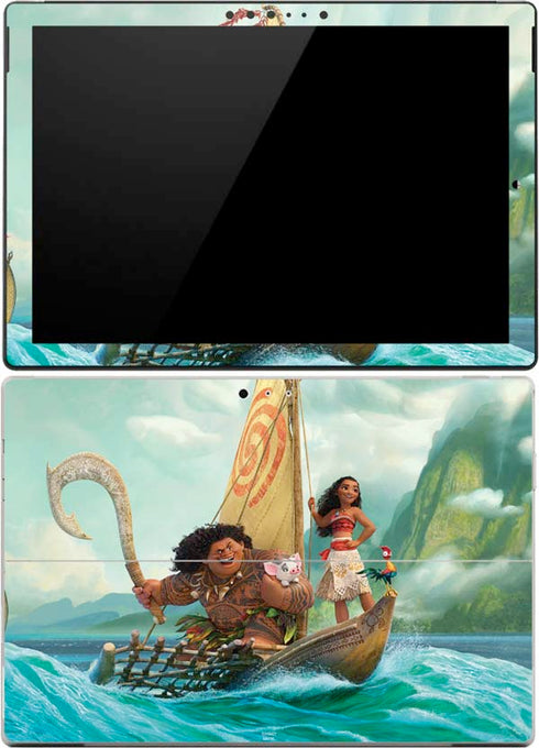 Disney Moana and Maui Set Sail Surface Pro 4 Skin