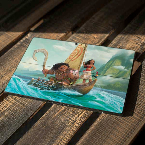 Disney Moana and Maui Set Sail Surface Pro 6 Skin